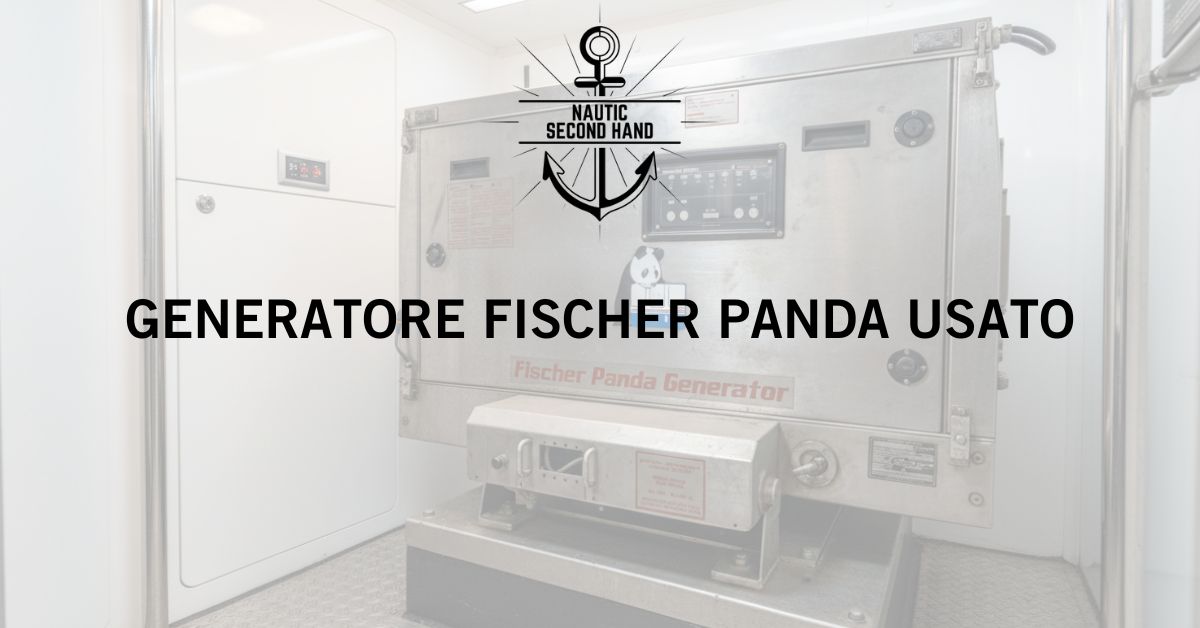GENERATORE FISCHER PANDA USATO